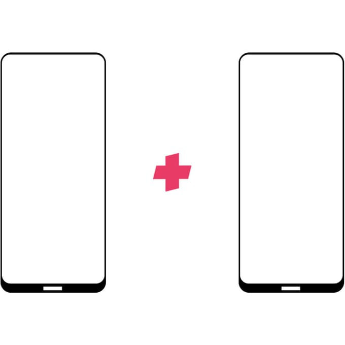 DuoPack: Nokia 8.3 screenprotector gehard glas Edge to Edge