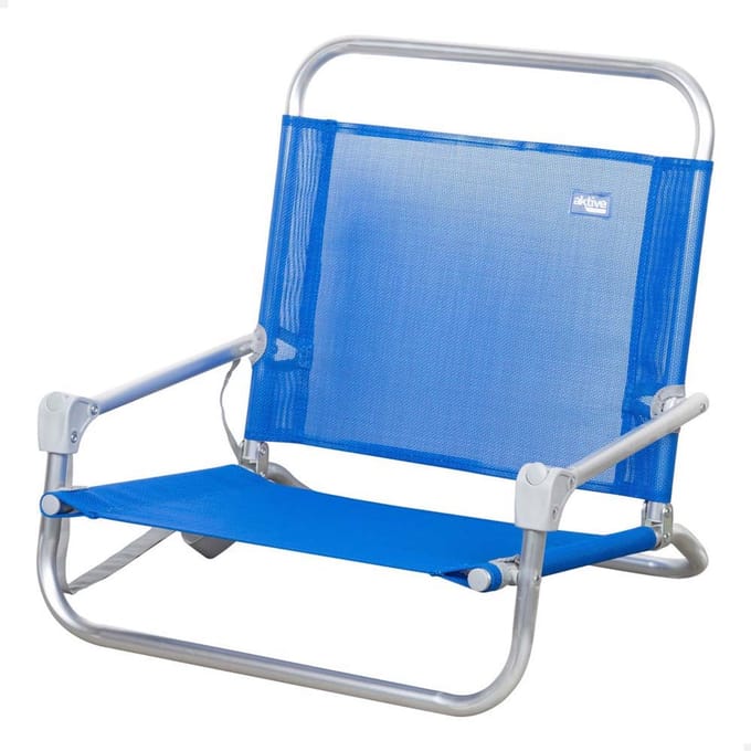 Vouwbare Stoel Aktive 45 x 52 x 22 cm Blauw