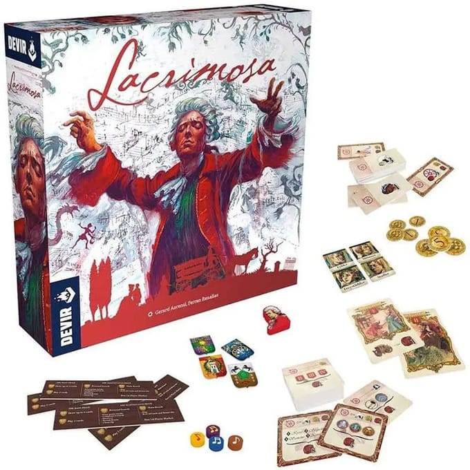 Bordspellen IELLO Lacrimosa