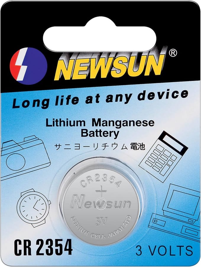 Knoopcel Batterij - Lithium Cel - Apparaten Voeden - Enkele Blister - 2 cm - Zilver