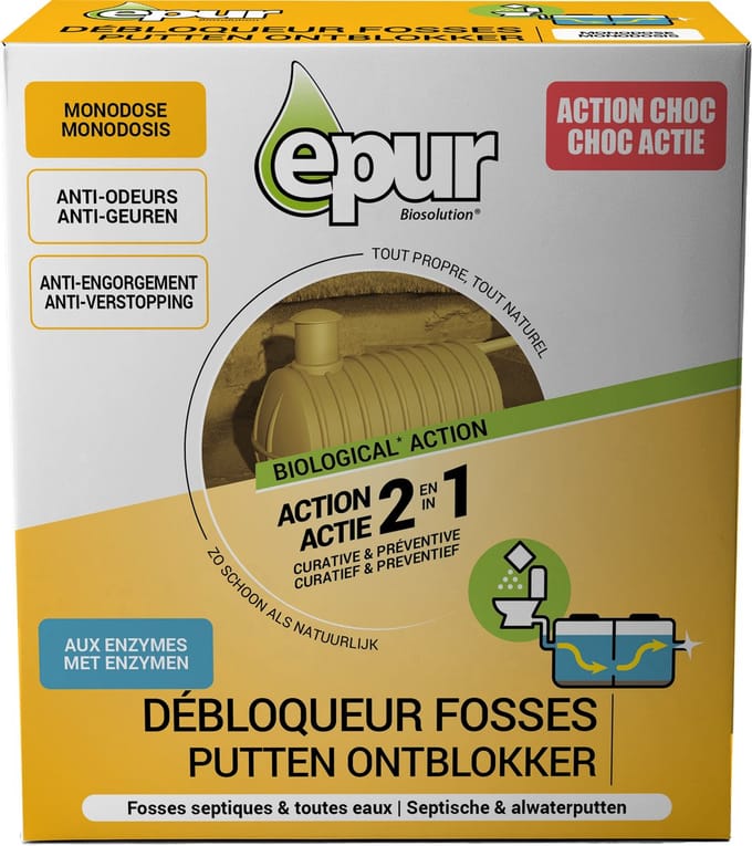 Epur ontblokker en reactivator 500 gr