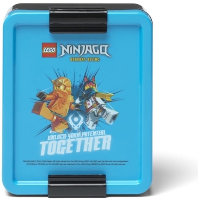 Ninjago Dragons Rising Vershouddoos Broodtrommel Inclusief een Afneembaar Scheidingswand