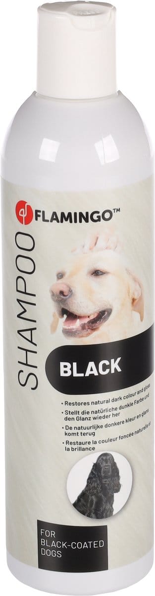Flamingo Hondenshampoo Zwarte Vacht - Grijs