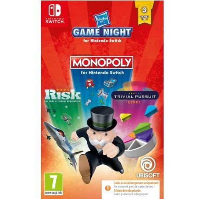 Hasbro Game Night (Code in a Box) - Nintendo Switch - Entertainment