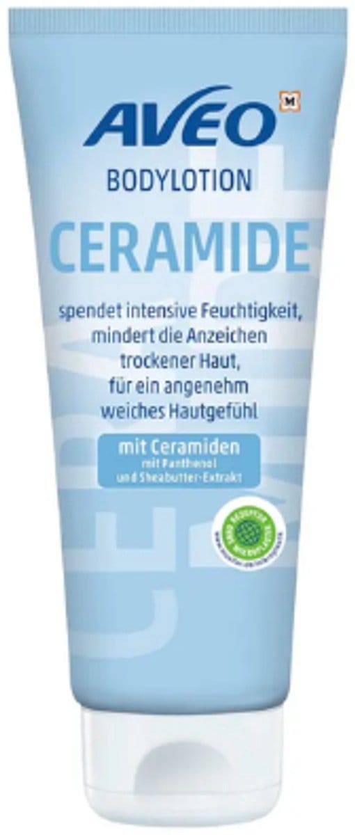 Aveo Bodylotion Ceramide & Panthenol | 1x 200 ml - Met Sheabutter | Geschikt voor alle huidtypes