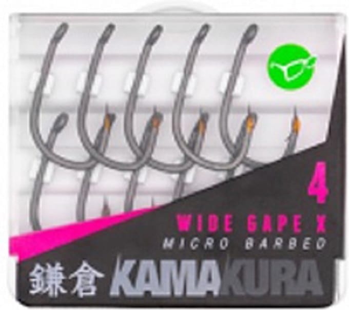 Korda Kamakura Wide Gape X (10 pcs) - Maat : size 4