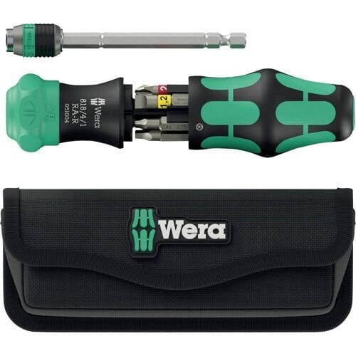 Wera Kraftform Kompakt 26 RA-R Universeel Bitschroevendraaier met ratel