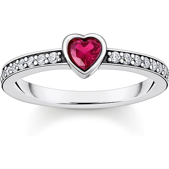 Thomas Sabo - TR2448-640-10-52 - Ring - Dames - 925er Zilver - ringmaat 52