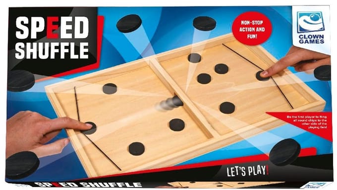 Clown Games - Speed Shuffle Sling Puck - FSC-gecertificeerd