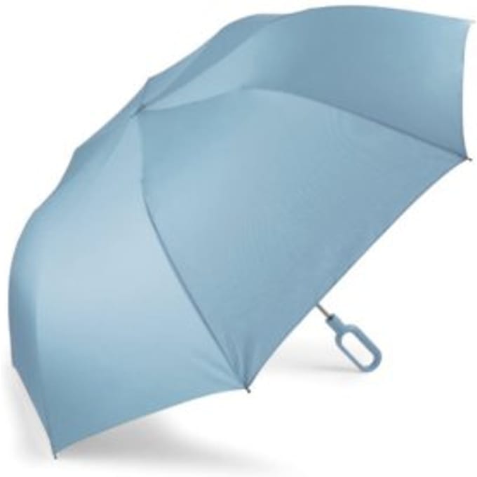 Lexon mini hook paraplu - lichtblauw