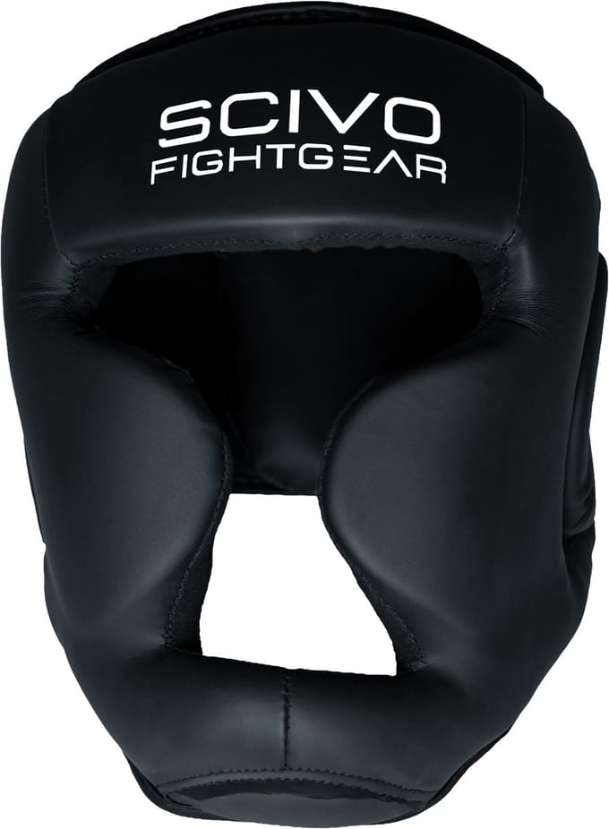 Scivo Fightgear Headguard Black/White (S)(M)(L)