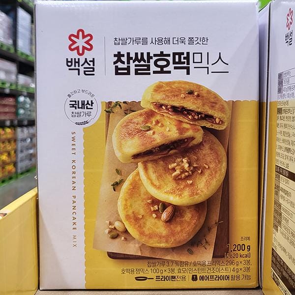 Beksul Kleefrijst Hotteok Mix 400g x 3 st. One thing beige