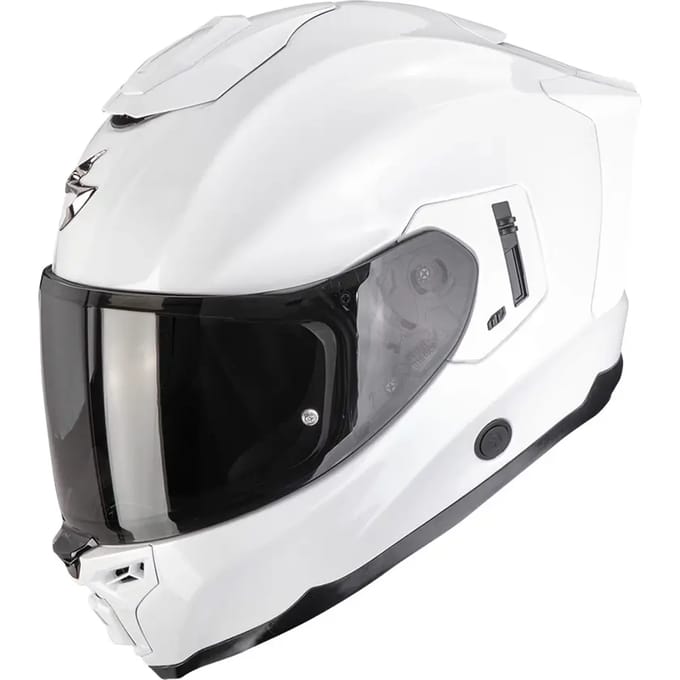 Scorpion EXO-1500 Solid Pearl White - Integraalhelm - Maat M - Motorhelm - ECE 22-06 gekeurd