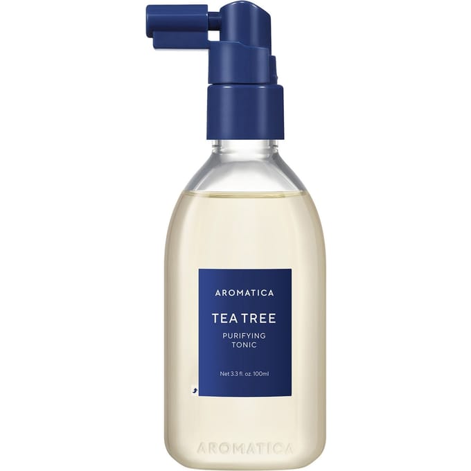 AROMATICA Tea Tree Zuiverende Tonic Verfrissende Hoofdhuid Spray 100ml white