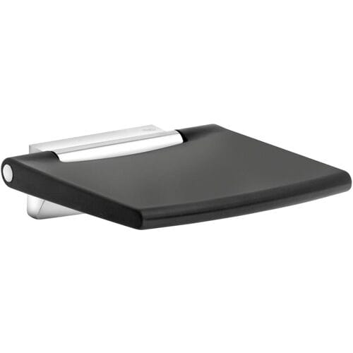 Keuco Plan - Douchezitting, opklapbaar, zwart/chroom 14983010037