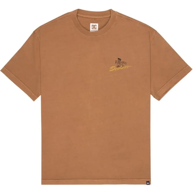 Dc Shoes Fixing Up T-shirt Met Korte Mouwen Bruin S Man