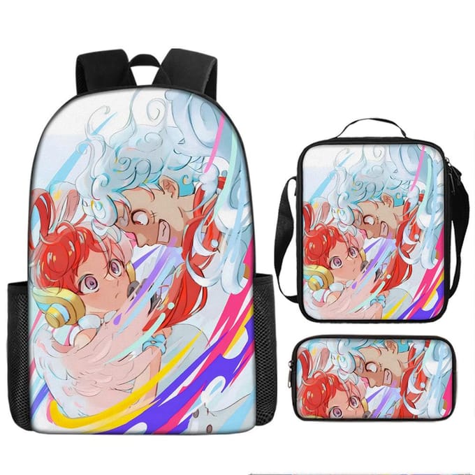 One Piece One Piece Schooltas Luffinica Zeekoning Student Schooltas Rugzak Set Three piece set