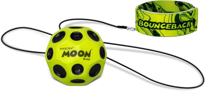Terugkaatsende Bal voor Actief Spel - Geel, 60 mm