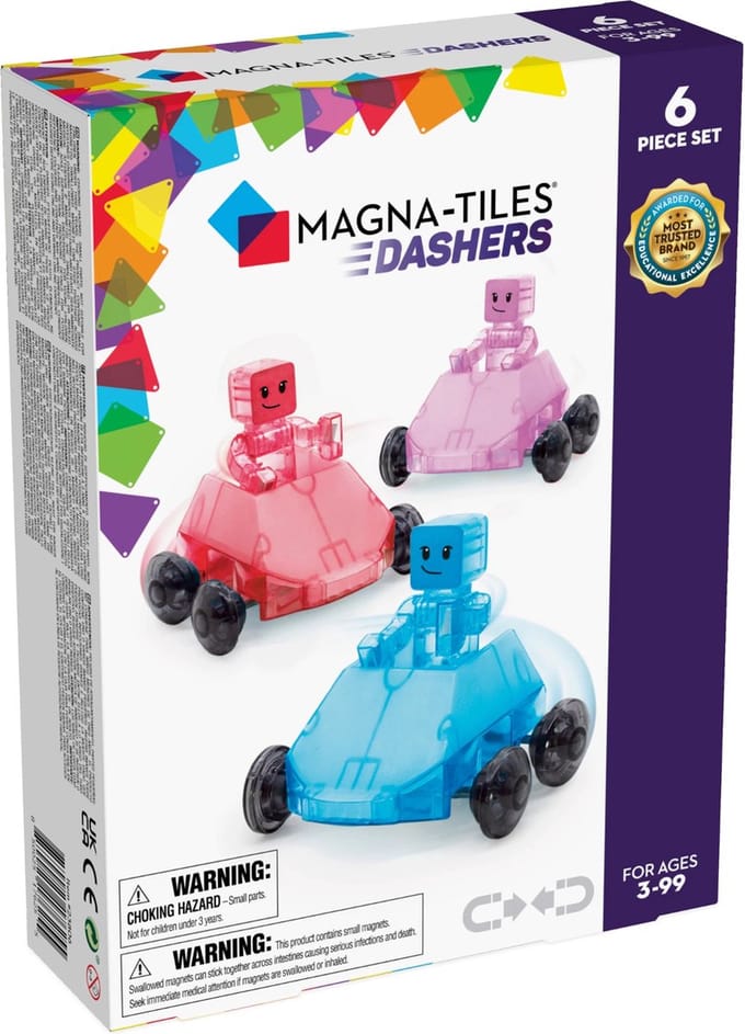 Magna-Tiles Dashers 6 Piece-Set