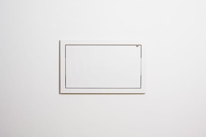 Ambivalenz - Fläpps secretaire - wit - 80 x 50 cm