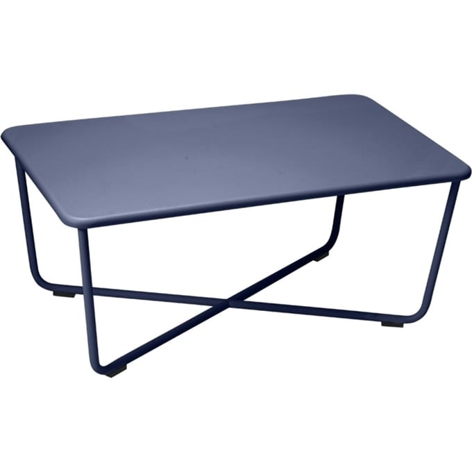 Fermob - CROISETTE lage tafel - 92 abyssblauw