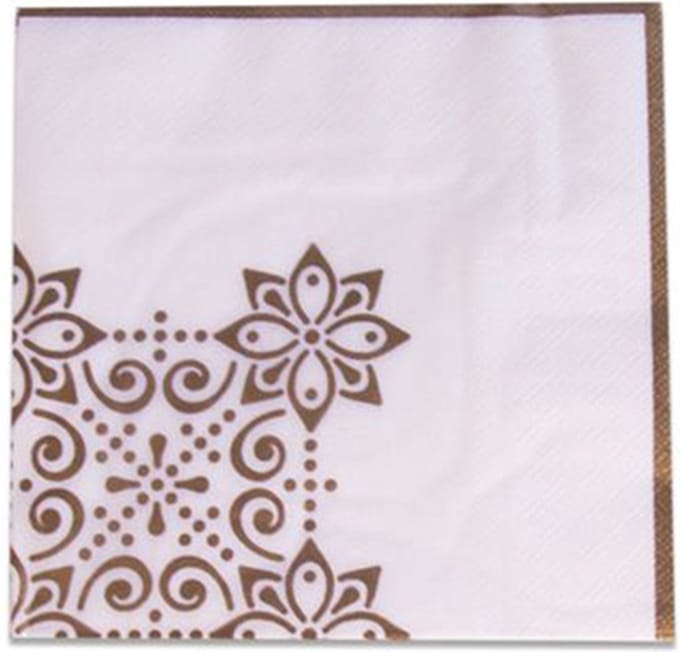 Servetten - 'Eid Mubarak' (33cm, 20st)
