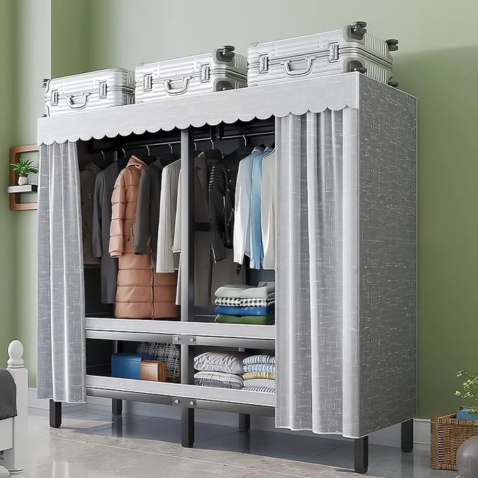 Luxe Kledingkast – 150x178x52 cm – Industrohome