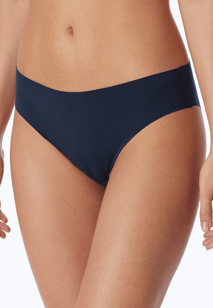 Schiesser Slip naadloos - Invisible Light Dames Onderbroek - donkerblauw