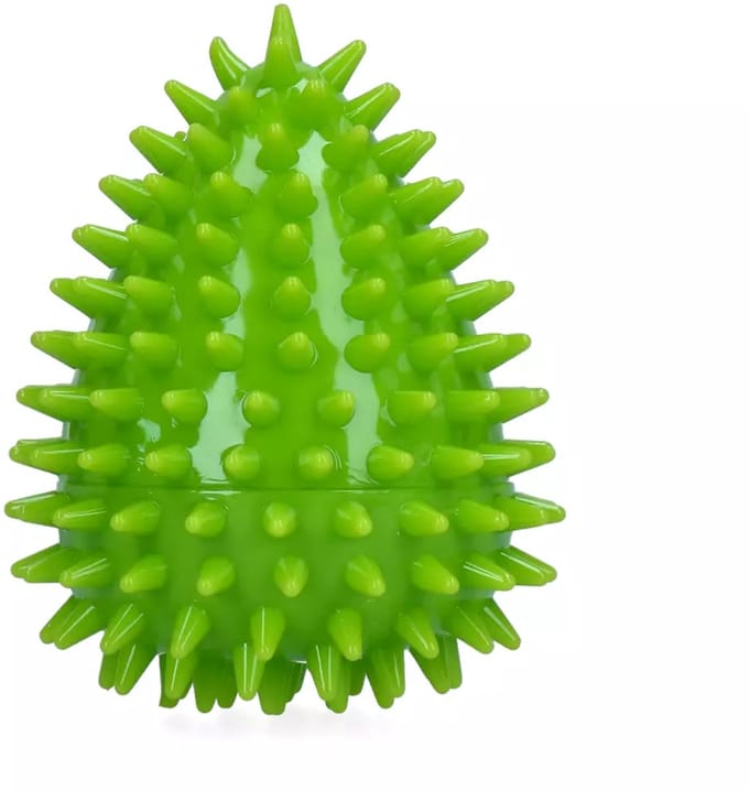 Dog Comets Cosmic Egg - M - Hondenspeelgoed - Drijvend Ei met Pieper - Onvoorspelbare Stuiter - Groen