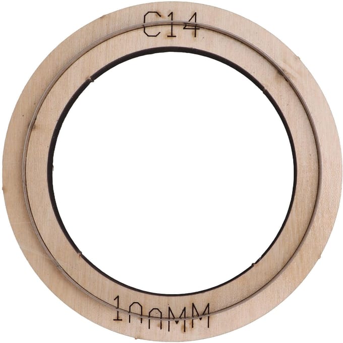Leder Stansmachine Maken Houten Basis Scherpe Hoog Koolstofstaal Stansvormen voor Scrapbooking beige