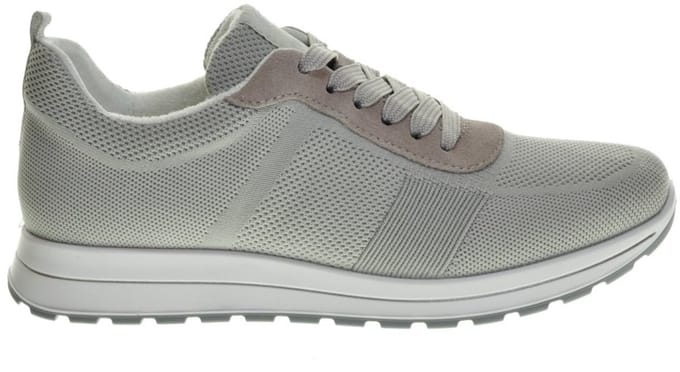 Lichtgrijze Herenschoenen Gekleed Ara maat 45