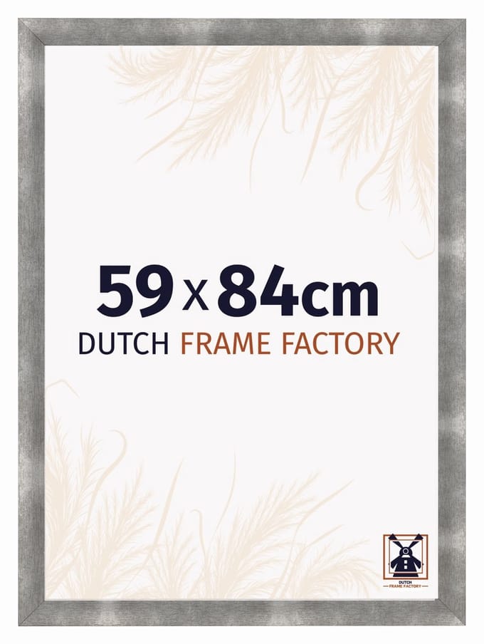 Fotolijst 59x84 cm - MDF - Metaal Vintage - Praag