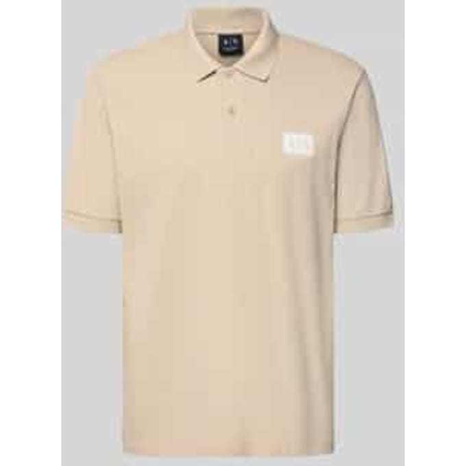 regular fit poloshirt met knoopsluiting