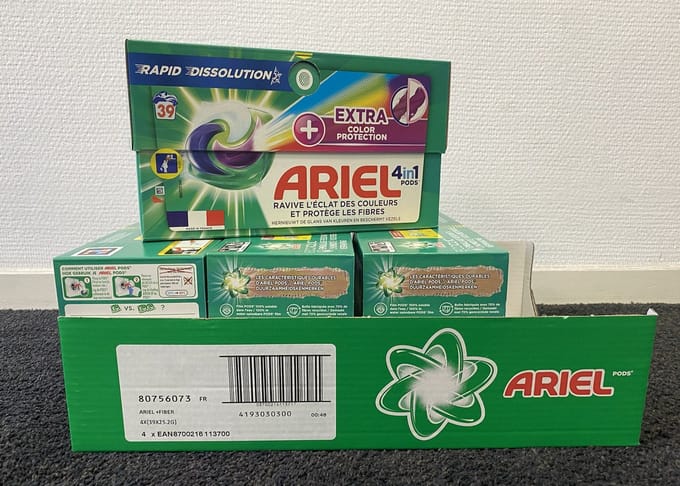 Ariel - 4in1 pods - extra kleurbescherming 4x 39 wasbeurten