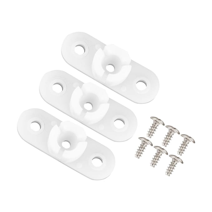 Koplamp Trimmer Socket Koplamp Clip Kit Geschikt voor Land Rover Discovery 1995?2002 white
