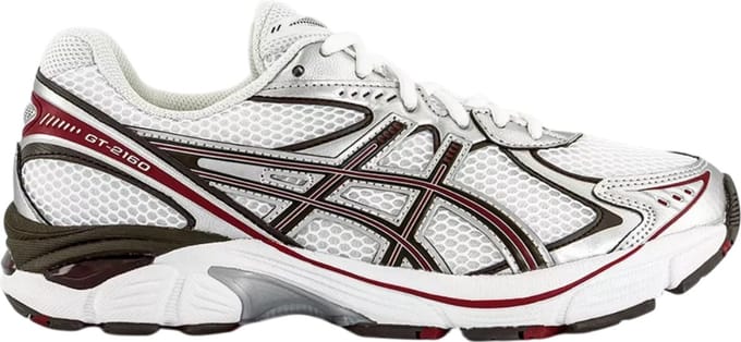 Asics GT-2160 Sneakers - WHITE / OXBLOOD
