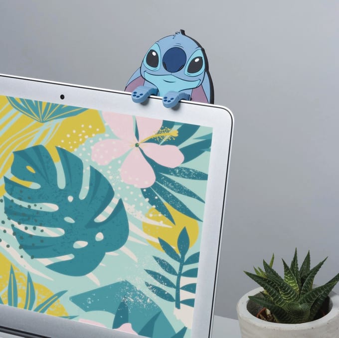 Paladone Products Lilo & Stitch Clip on Character Screen Cleaner 9 cm Decoration