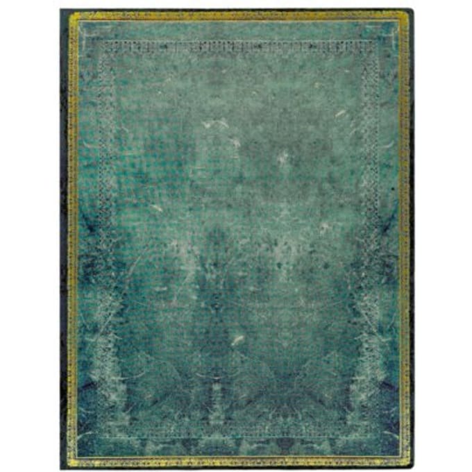 Paperblanks cahier, old leather pacific blue, softcover flexi, formaat ultra 17 x 22,5 cm,