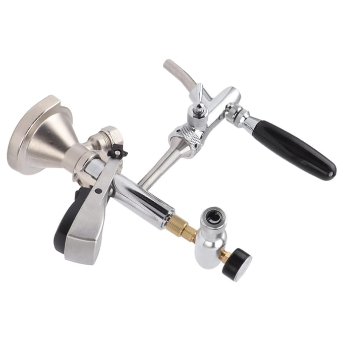4in Party Bierpomp RVS Messing Bierfustpomp Herbruikbare Tapbier Kegerator Pomp met gray