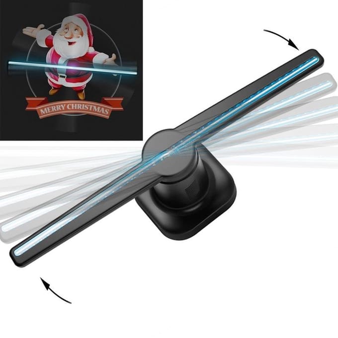 LED-hologram - 42cm - 224 LED's - eigen ontwerp