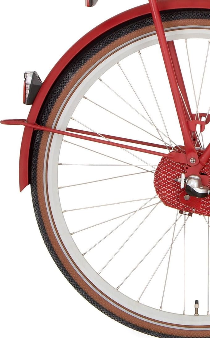 Cortina Spatbord achter 28 U4 true red matt
