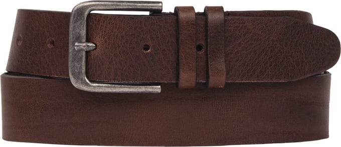 Presly & Sun Heren - Leren riem - Bruin - 95cm