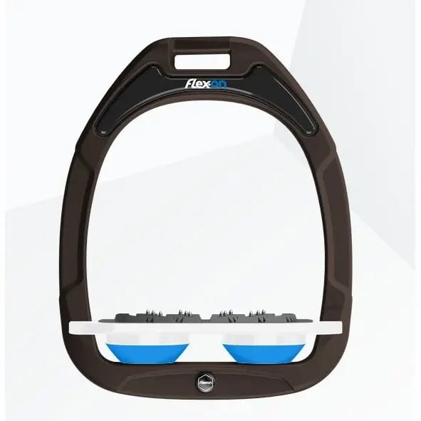 Ultra Grip Platte Beugels Bruin/Wit/Blauw Flex-On Green Composite