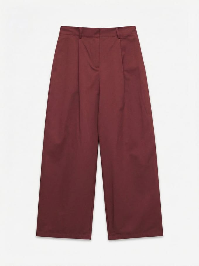 Vero Moda Curve Tailored broek VMCTAYLOR Mid waist Broek