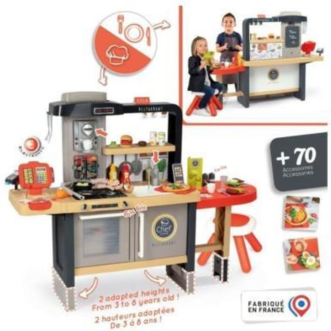 Smoby - Restaurant keuken - Vanaf 3 jaar.