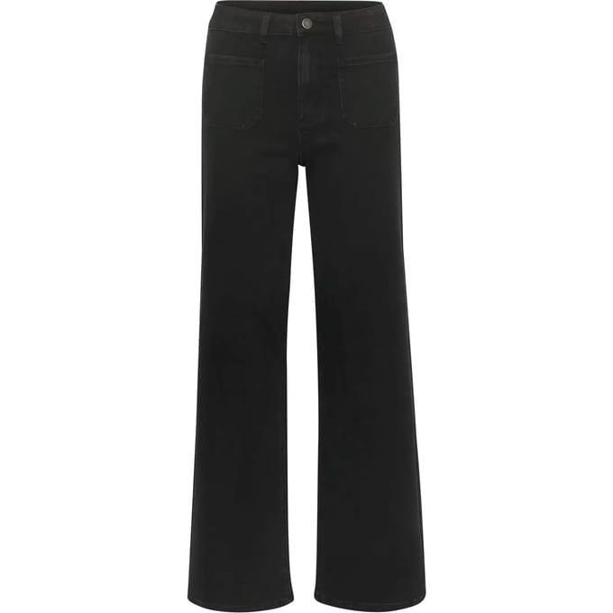 Damesjeans met wijde pijpen KAFFE Karla HW