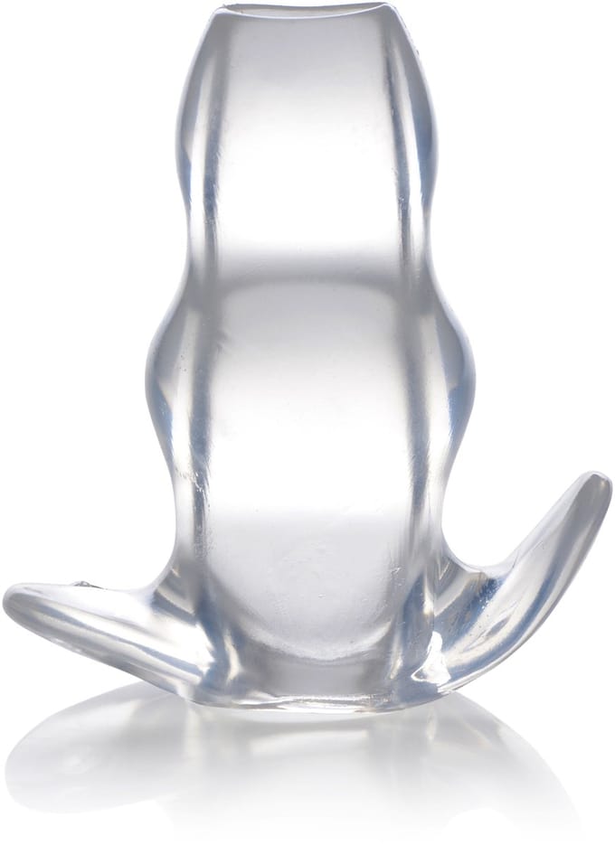 XR Brands Clear View - Holle Anale Plug - Groot clear