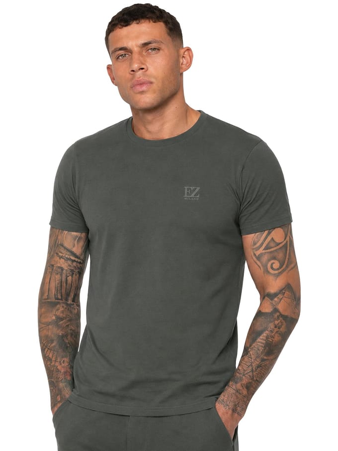 Enzo | Heren Crew Neck T-Shirt