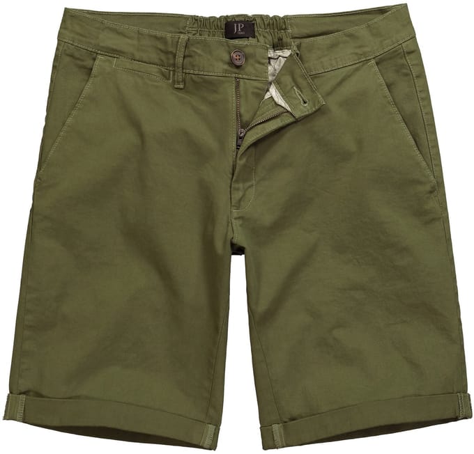 JP 1880 - Heren - Chino-bermuda Buik-Fit Regular Fit - Varengroen - Maat 54
