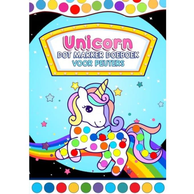 Unicorn Dot Marker - Doeboek Voor Peuters - Peuterspeelgoed & Meer